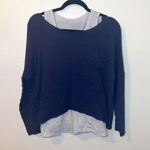 Italian Handmade Navy Blue Sweater